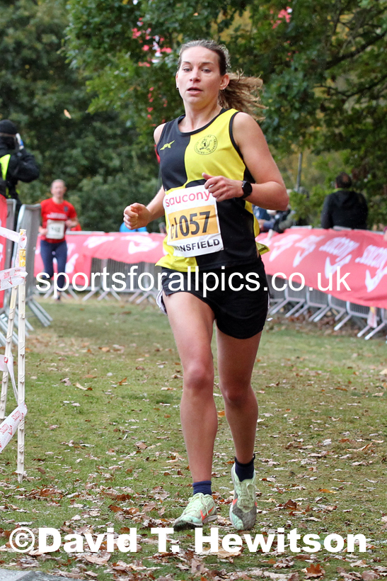 Senior womens 2021 National Cross Country Relays, Berry Hill Park, Mansfield. Photo: David T. Hewitson/Sports for All Pics